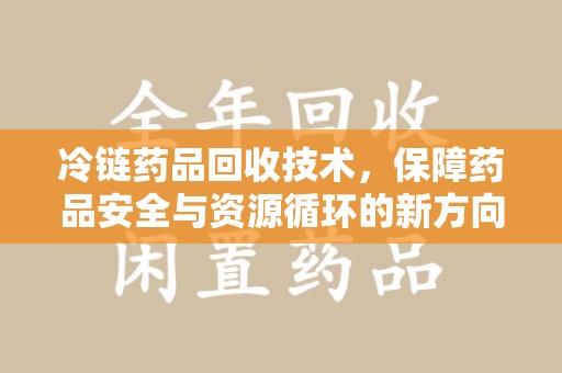 清远冷链药品回收技术，保障药品安全与资源循环的新方向